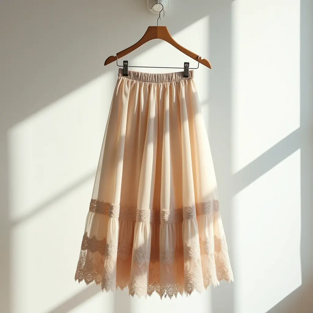 Trachtenrock mit Spitze